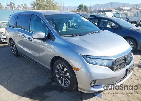 2022 Honda Odyssey Ex-L from USA, damaged, VIN 5FNRL6H73NB069423